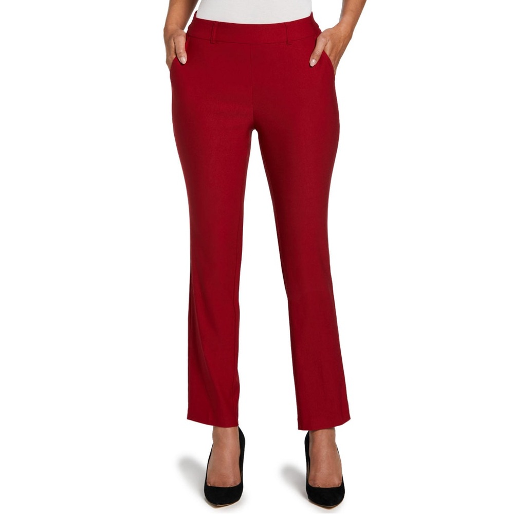 Rafaella Red Stretch Pants